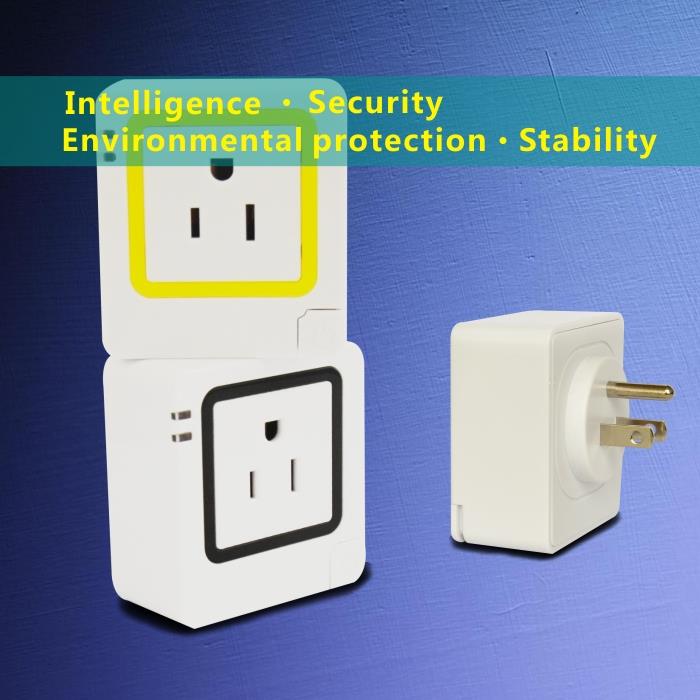 WiFi Smart Plug Socket pracovať s iPhone iPad Android USA bezdrôtové intelige...